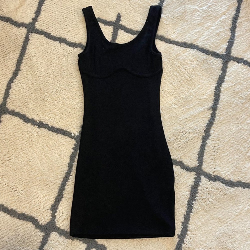 NEVER WORN Ribbed Cotton Dress